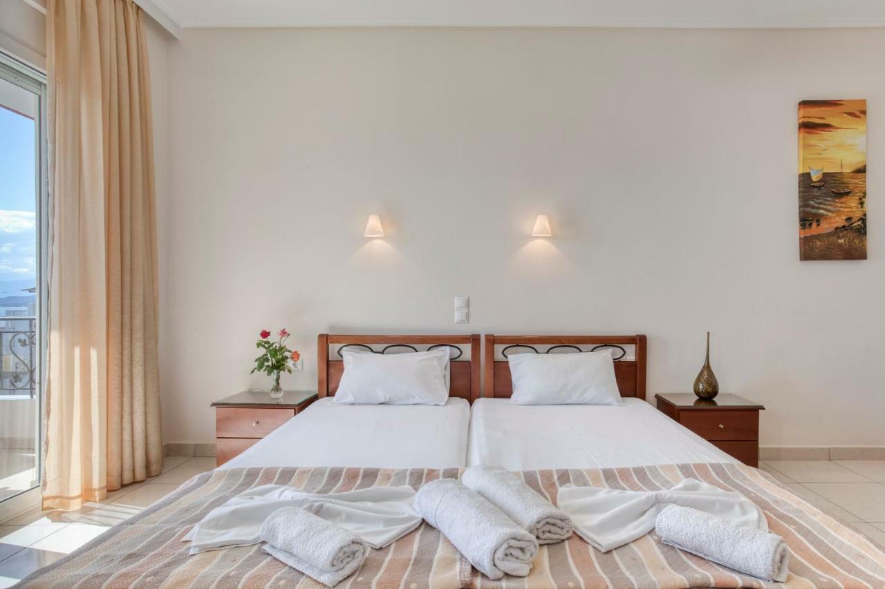 Niovi Luxury Apartments Lutrá Edipszú Kültér fotó
