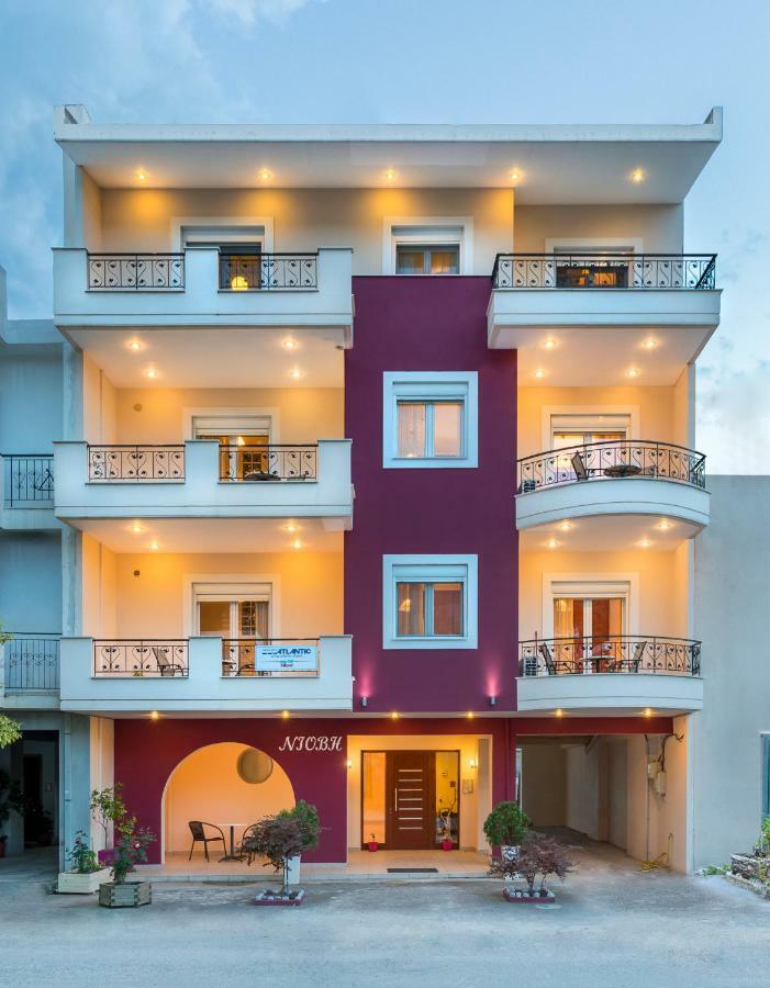 Niovi Luxury Apartments Lutrá Edipszú Kültér fotó