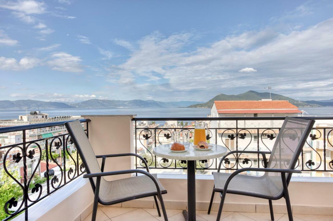 Niovi Luxury Apartments Lutrá Edipszú Kültér fotó