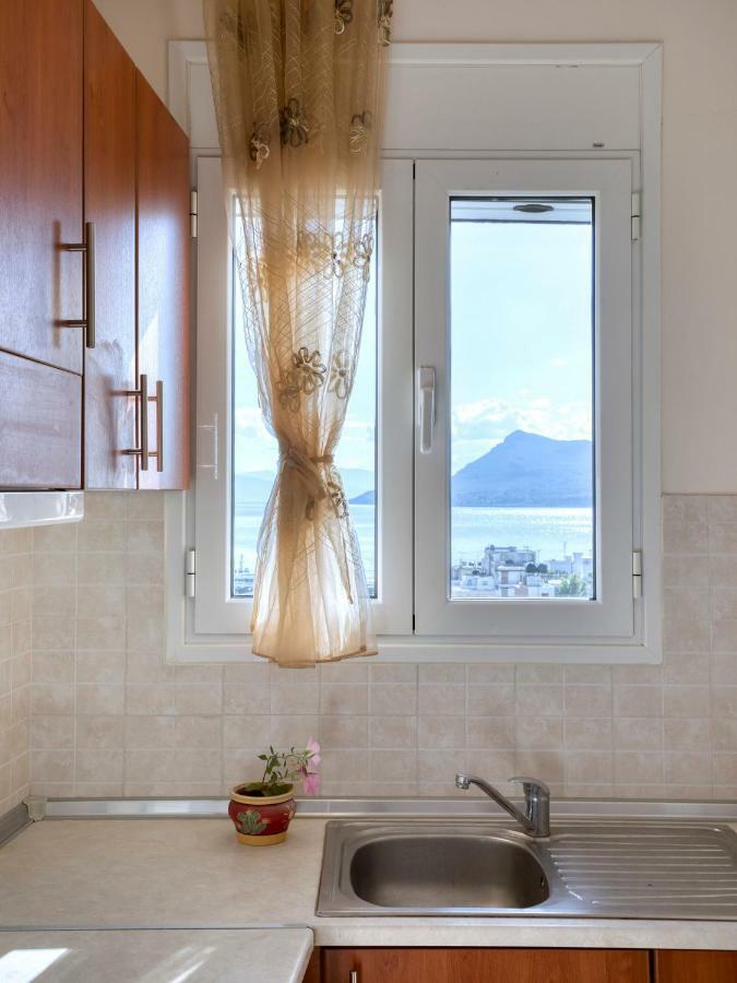 Niovi Luxury Apartments Lutrá Edipszú Kültér fotó