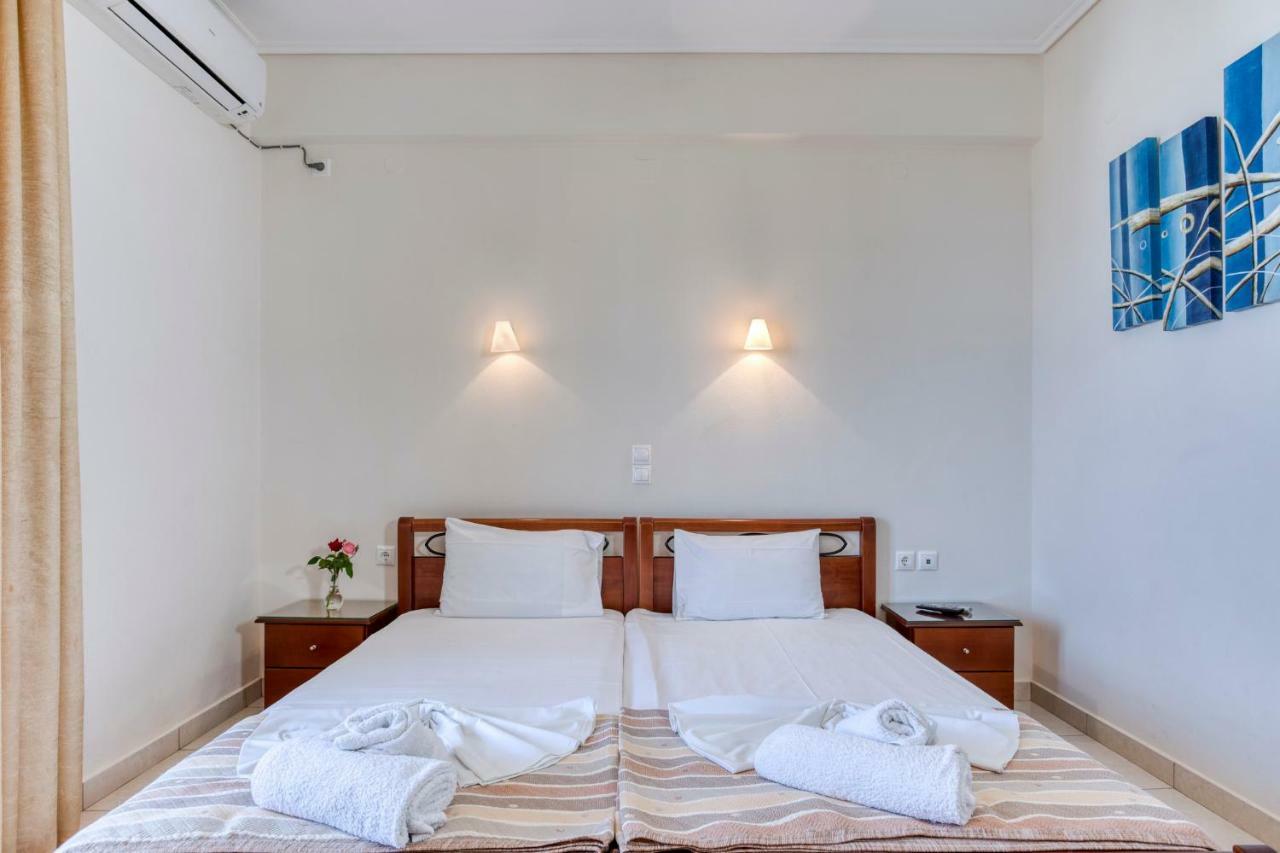 Niovi Luxury Apartments Lutrá Edipszú Kültér fotó